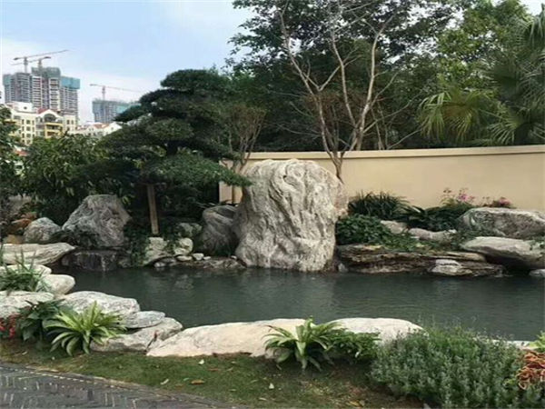 西安庭院假山设计